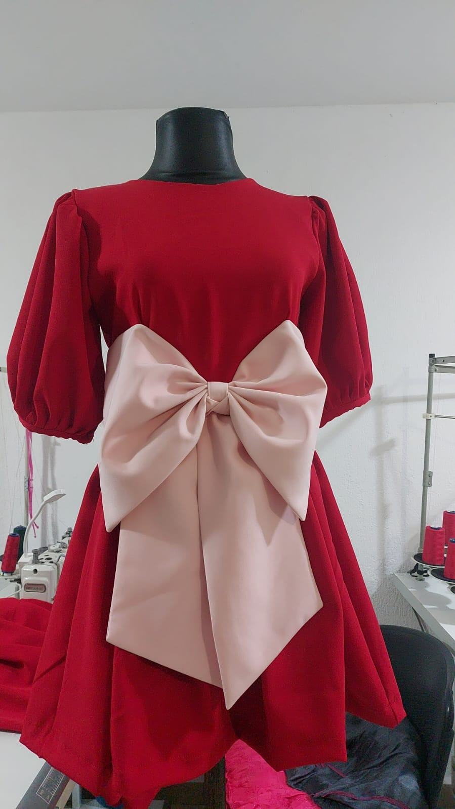 Red Dôll Bow Dress