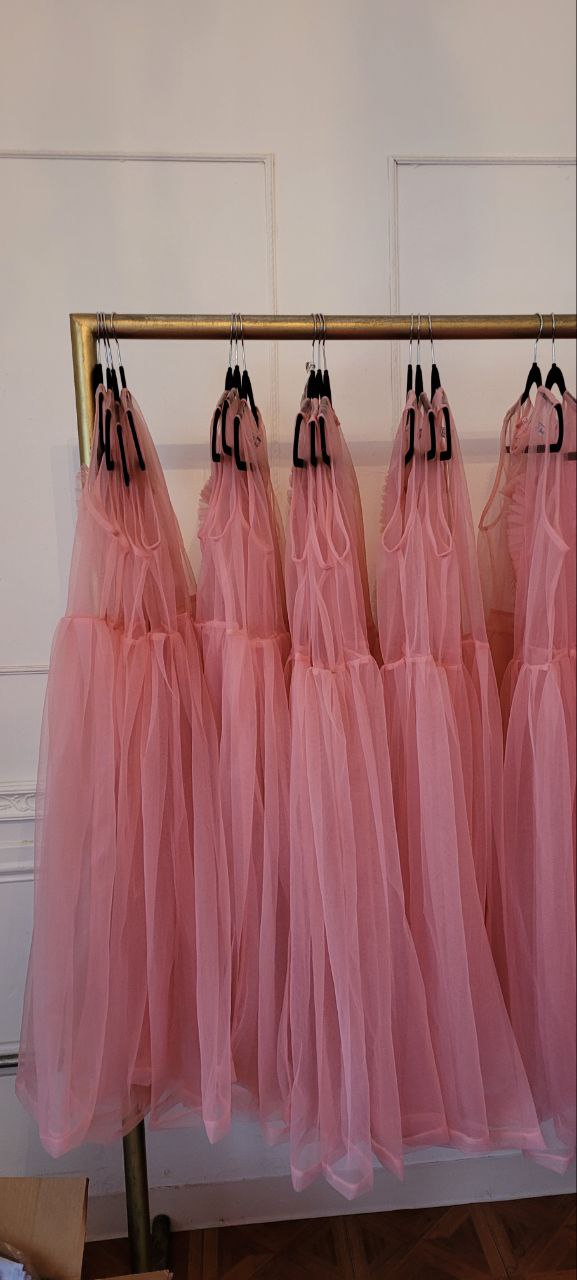 Brisâ Baby Pink Tul Dress