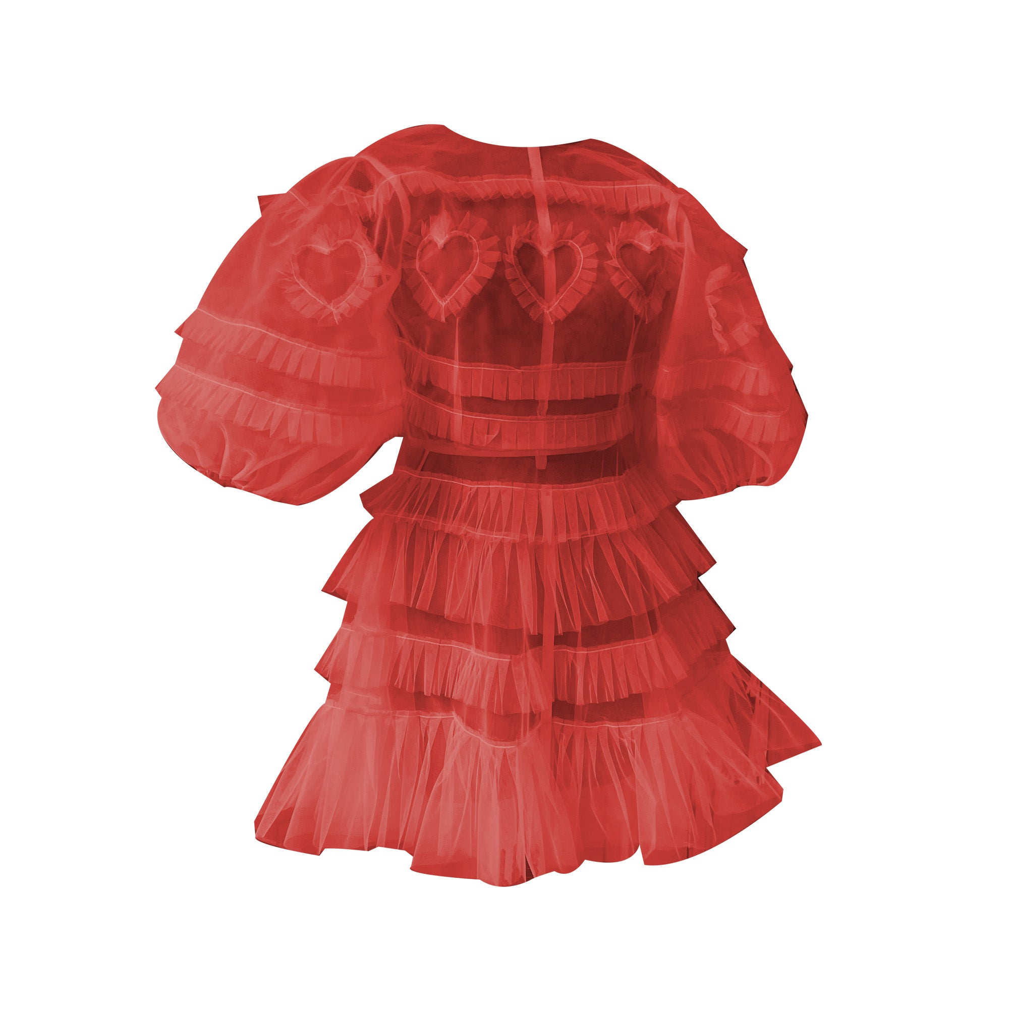 Doll Red Birthdây Dress