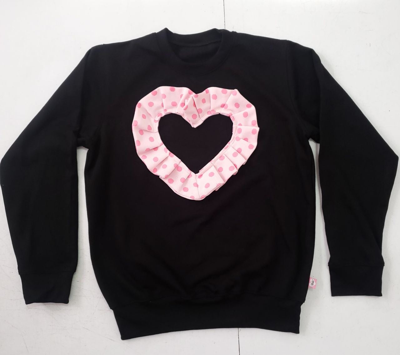 Dâ Pink Heart Sweatshirt
