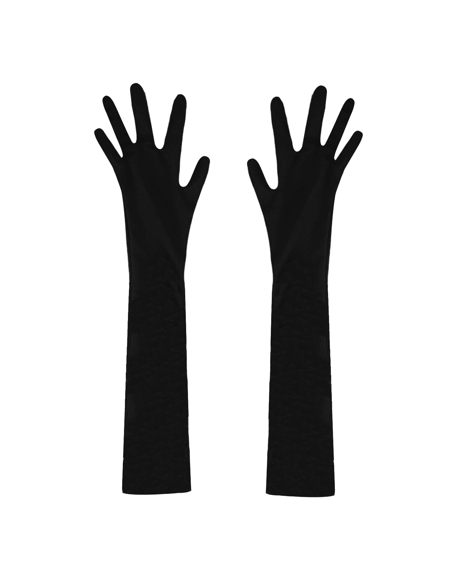 Dâ Black Long Gloves