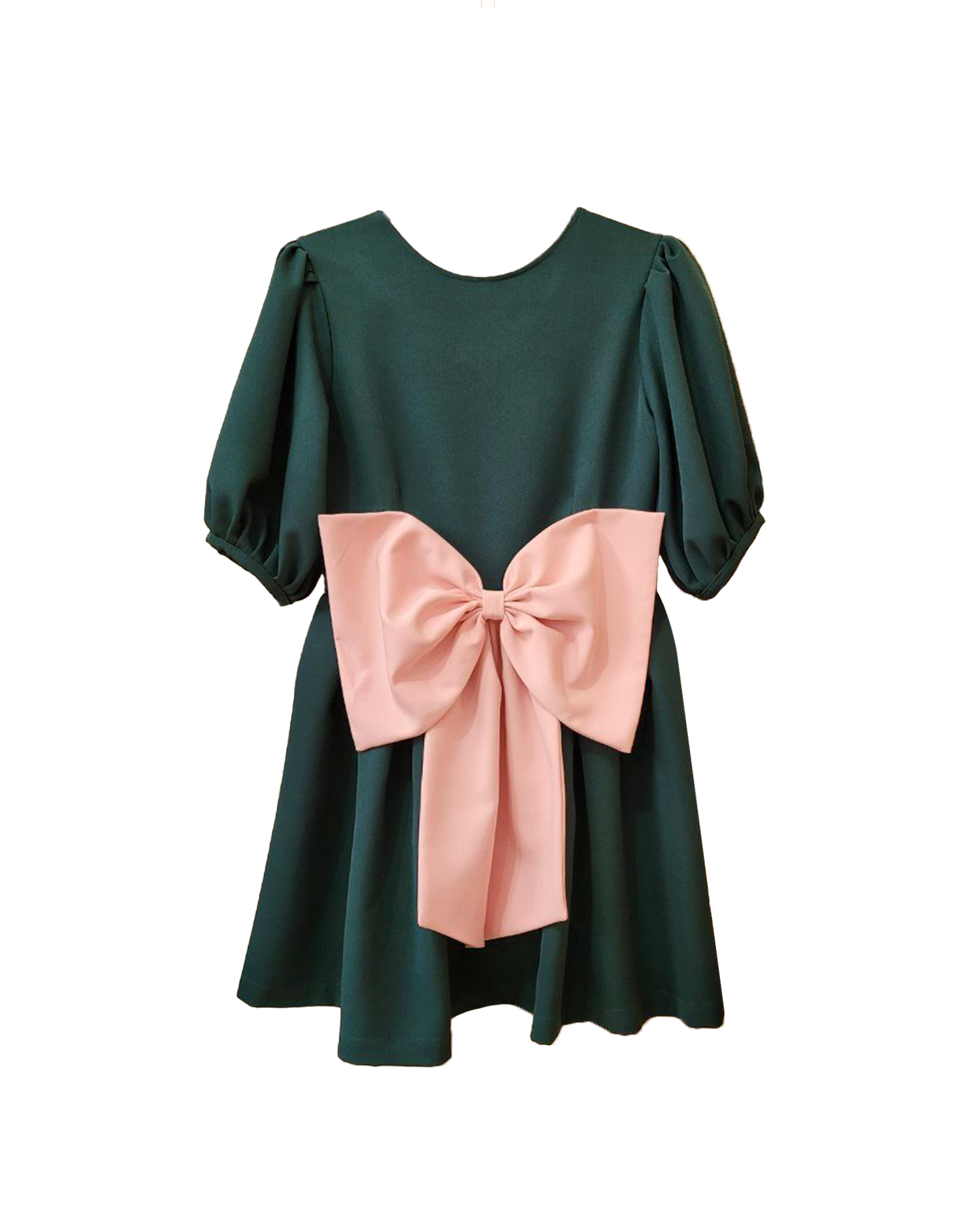Green Dôll Bow Dress