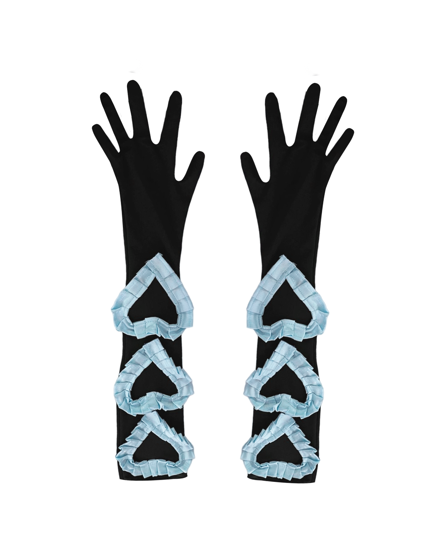Dôll Heart Baby Blue Gloves