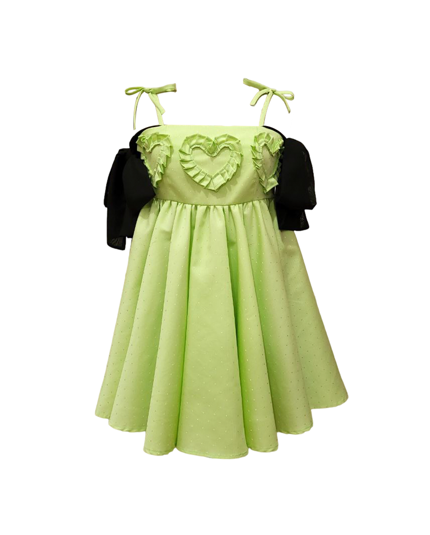 Dâ Emerald Heart Baby Green Dress