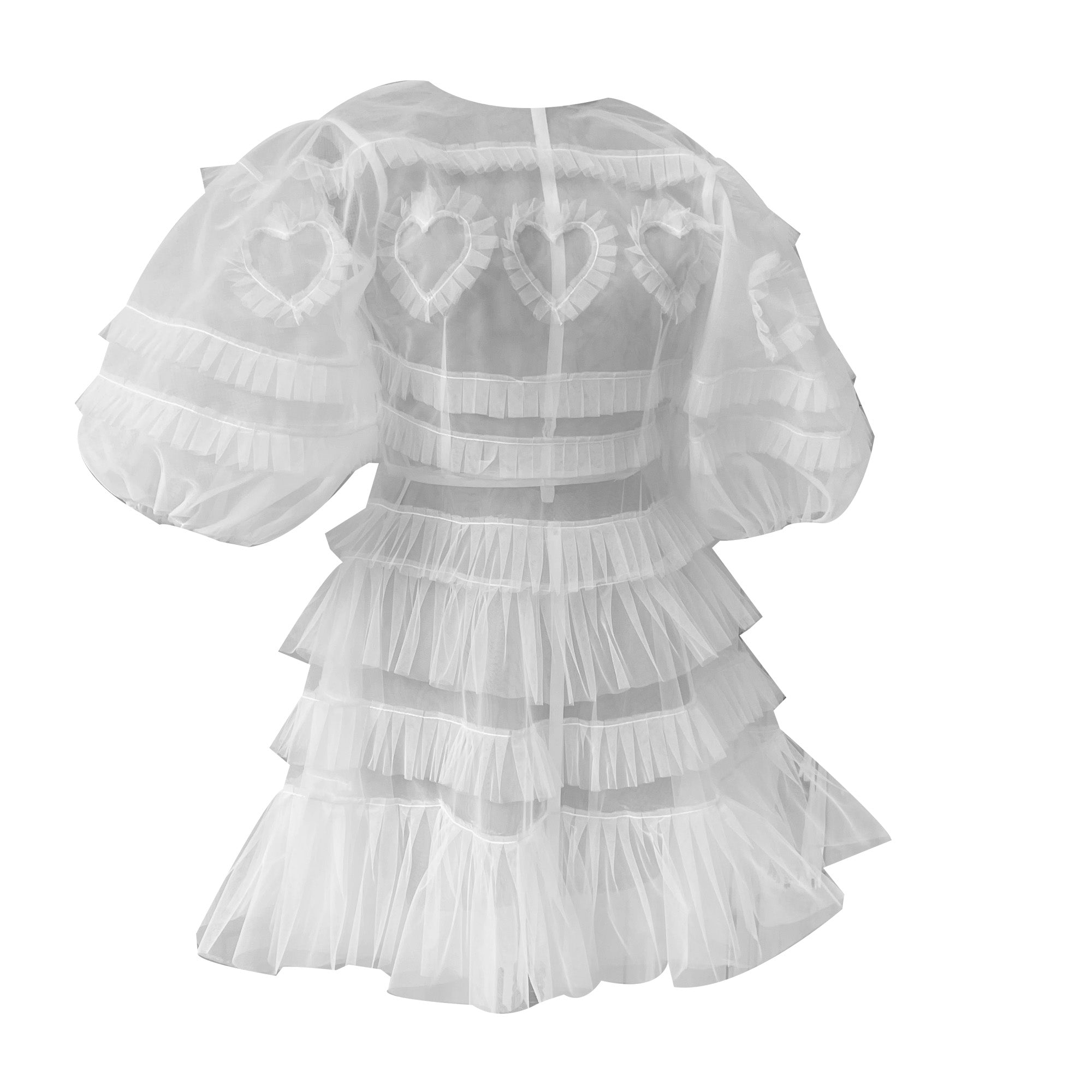 Doll White Birthdây Dress